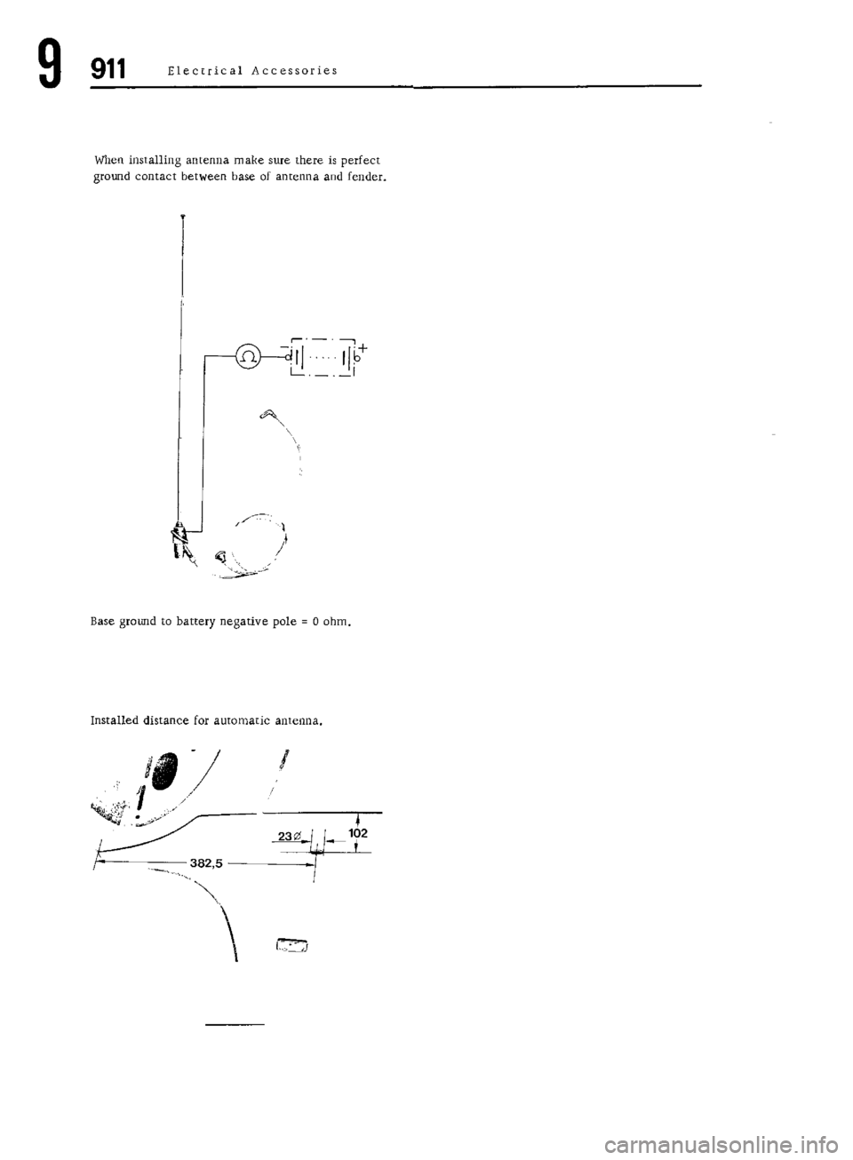 PORSCHE 911 1972 1.G 7 Owners Manual PORSCHE 911 1972 1.G 7 Owners Manual