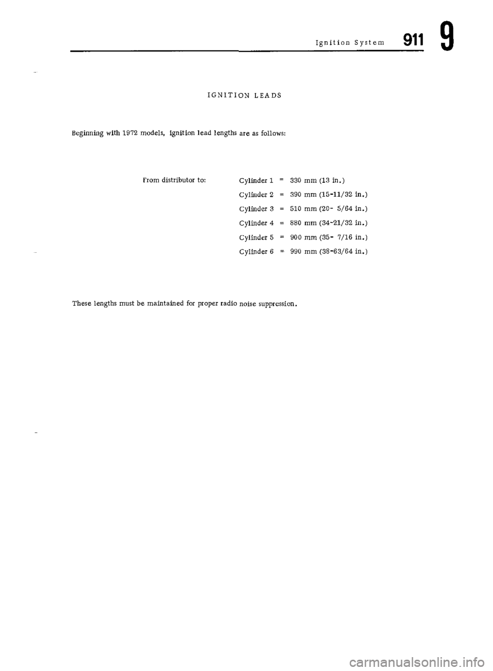 PORSCHE 911 1972 1.G 7 Service Manual PORSCHE 911 1972 1.G 7 Service Manual