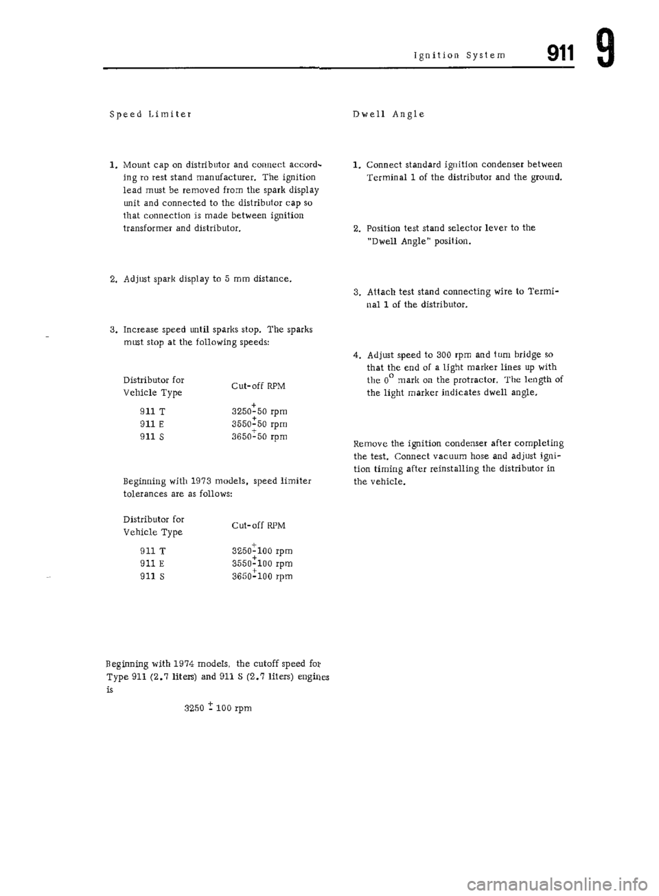 PORSCHE 911 1972 1.G 7 Repair Manual PORSCHE 911 1972 1.G 7 Repair Manual
