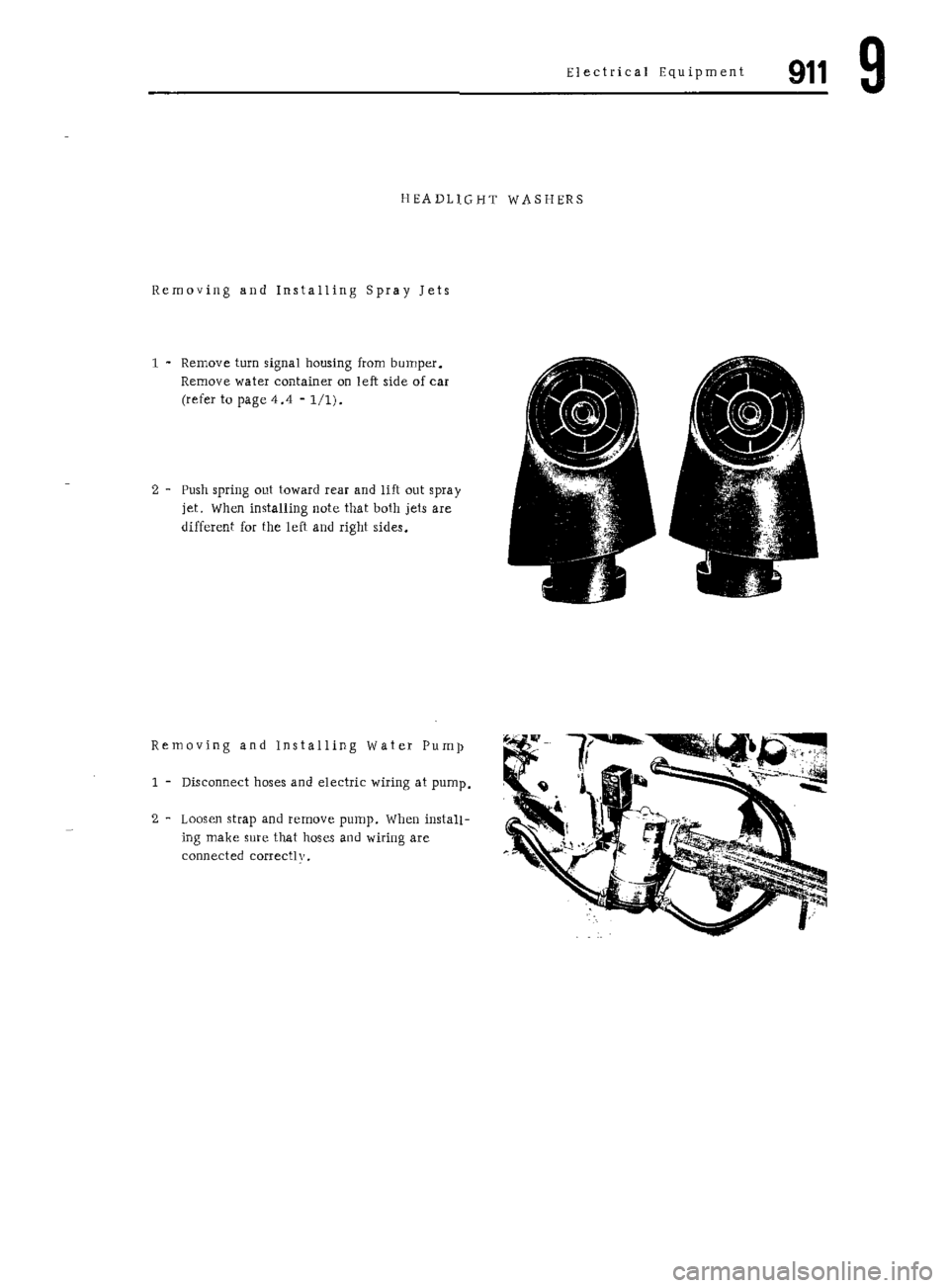 PORSCHE 911 1972 1.G Workshop Manual 7 