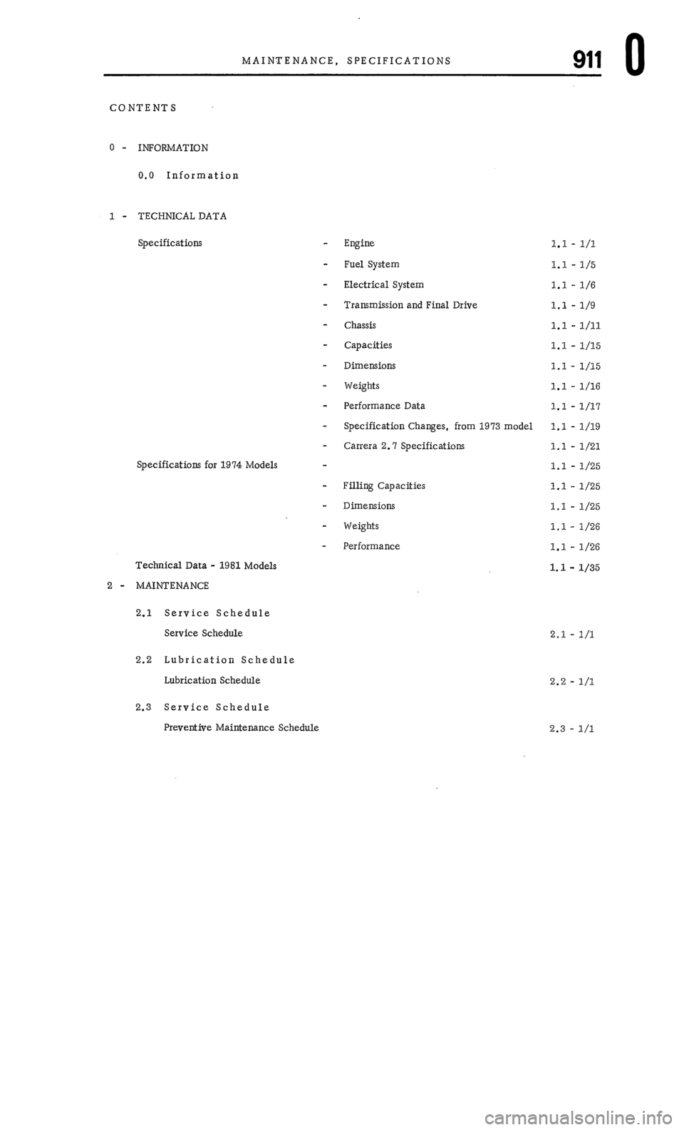 PORSCHE 911 1972 1.G 7 Repair Manual PORSCHE 911 1972 1.G 7 Repair Manual