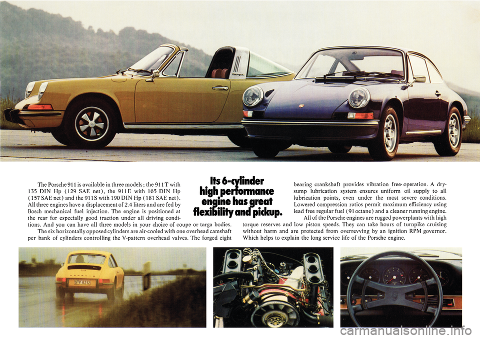 PORSCHE 911 1973 1.G Information Manual 