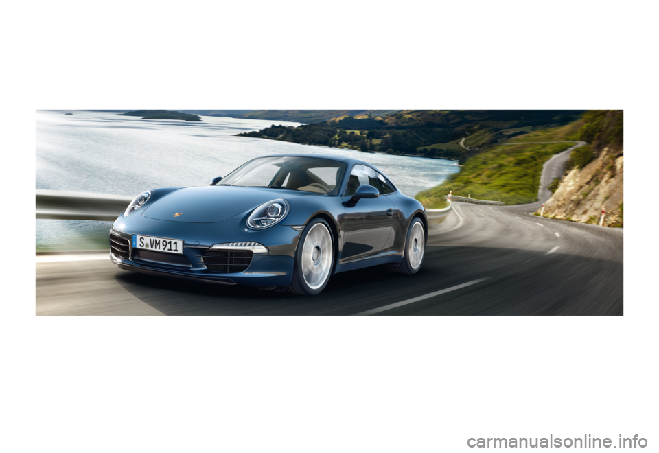 PORSCHE 911 2014 6.G Information Manual PORSCHE 911 2014 6.G Information Manual