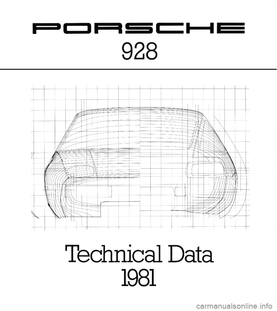 PORSCHE 928 1981 1.G Technical Data 