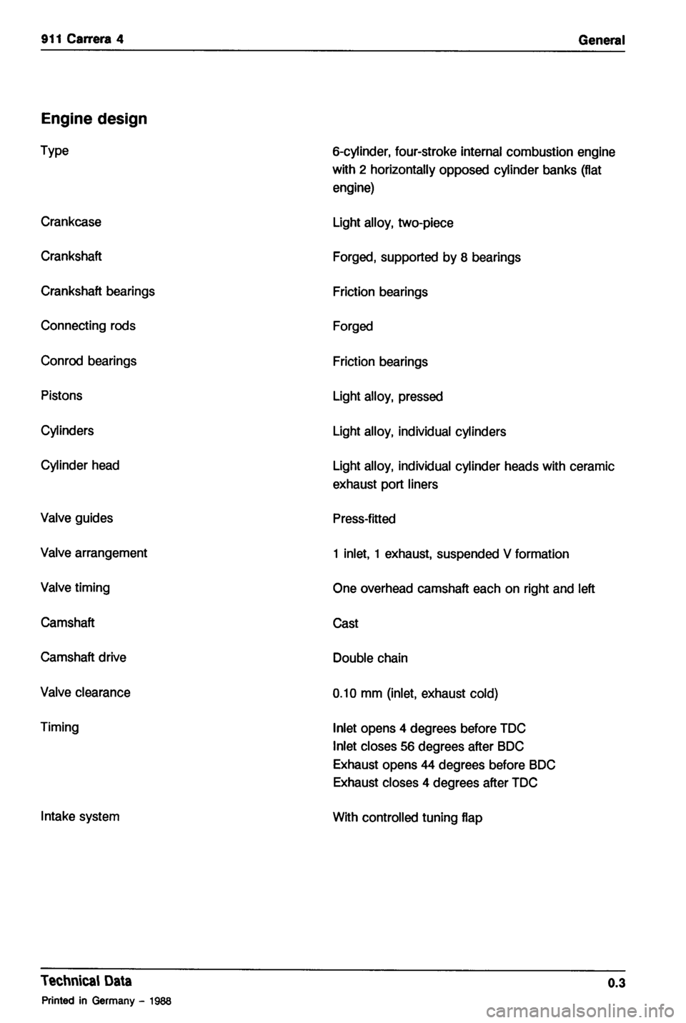 PORSCHE 964 1990 2.G Service User Guide 