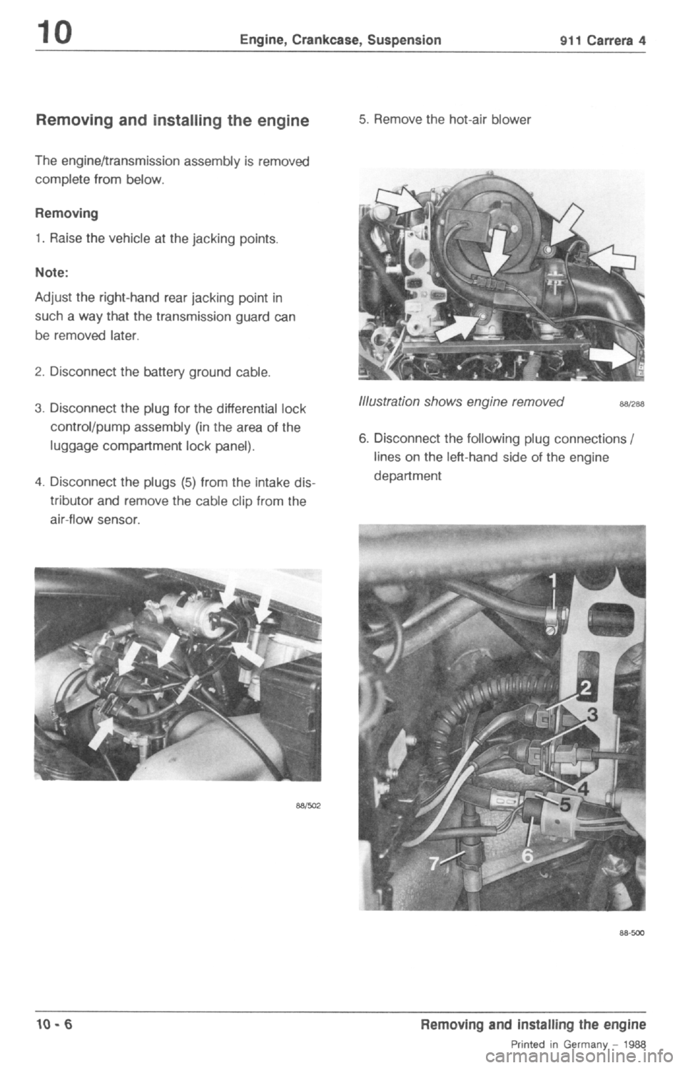 PORSCHE 964 1990 2.G Service Manual PDF 