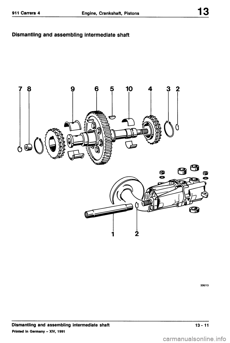 PORSCHE 964 1990 2.G Service Manual Online 