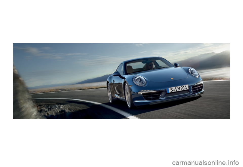 PORSCHE 911 CARRERA 2011 5.G Information Manual PORSCHE 911 CARRERA 2011 5.G Information Manual