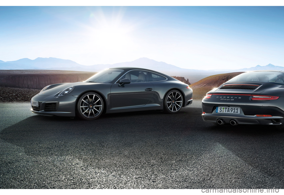 PORSCHE 911 CARRERA 4S 2015 6.G Information Manual 