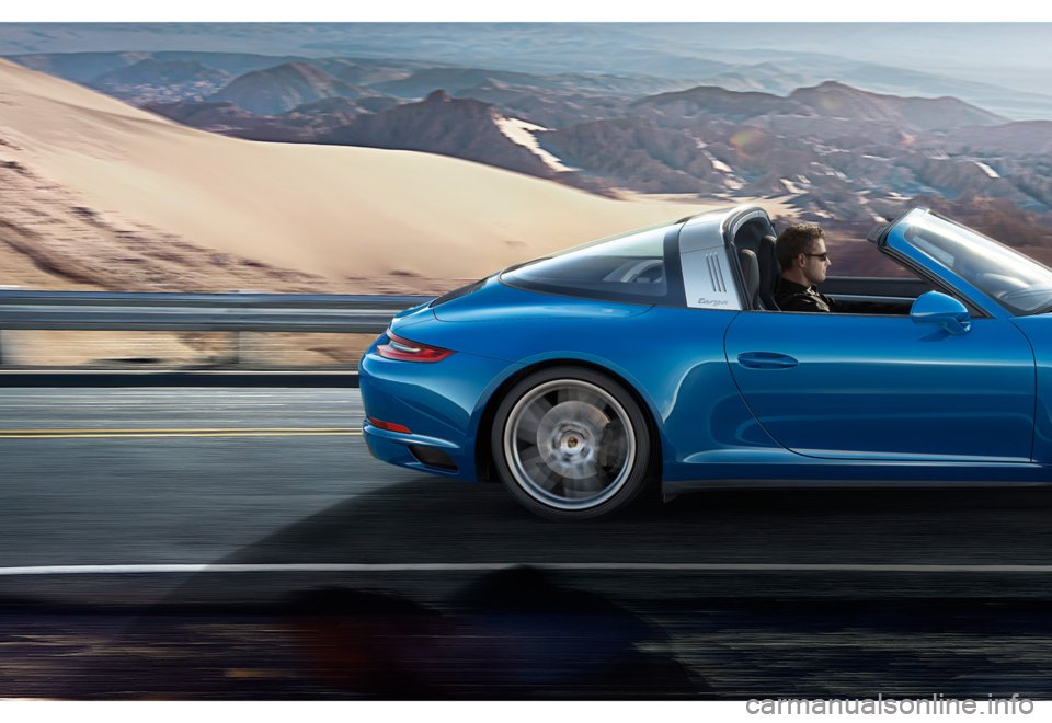 PORSCHE 911 CARRERA 4S 2015 6.G Information Manual 