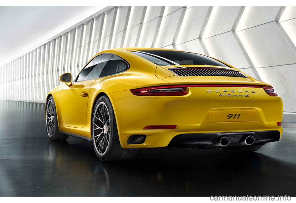 PORSCHE 911 CARRERA 4S 2015 6.G Information Manual 