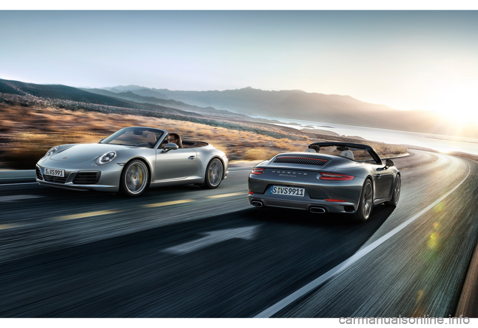 PORSCHE 911 CARRERA 4S 2015 6.G Information Manual 