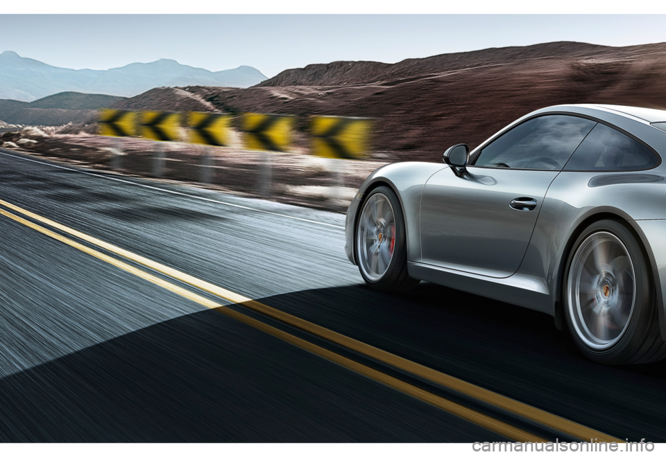 PORSCHE 911 CARRERA 4S 2015 6.G Information Manual 