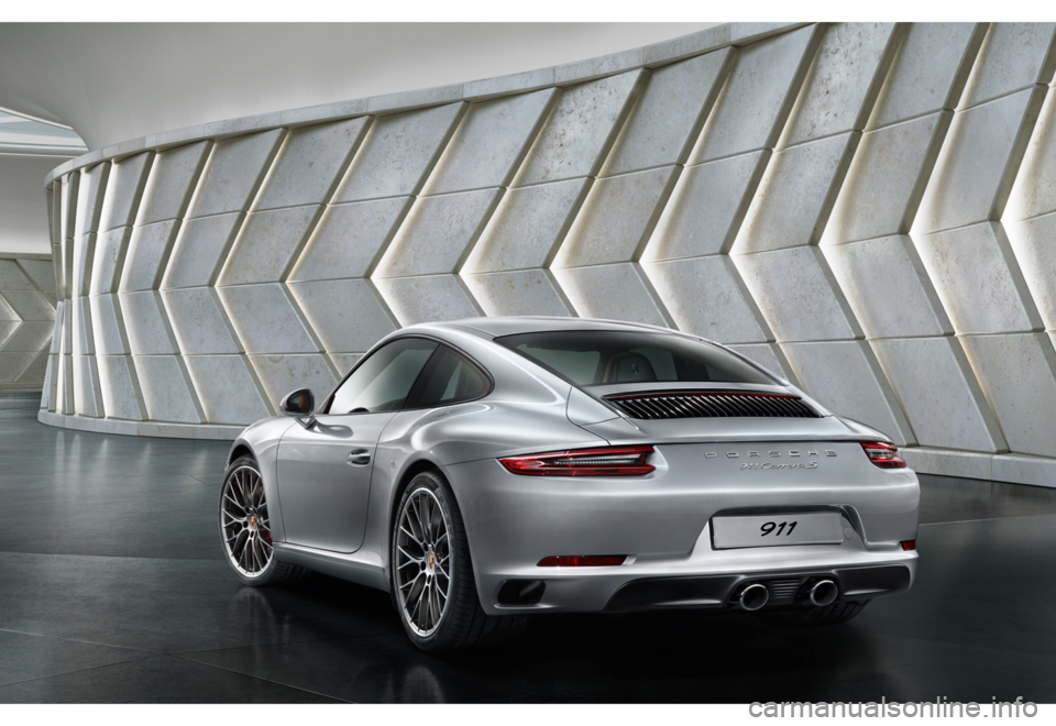 PORSCHE 911 CARRERA 4S 2015 6.G Information Manual 