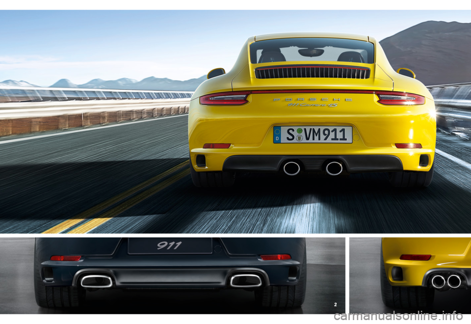 PORSCHE 911 CARRERA 4S 2015 6.G Information Manual 2  