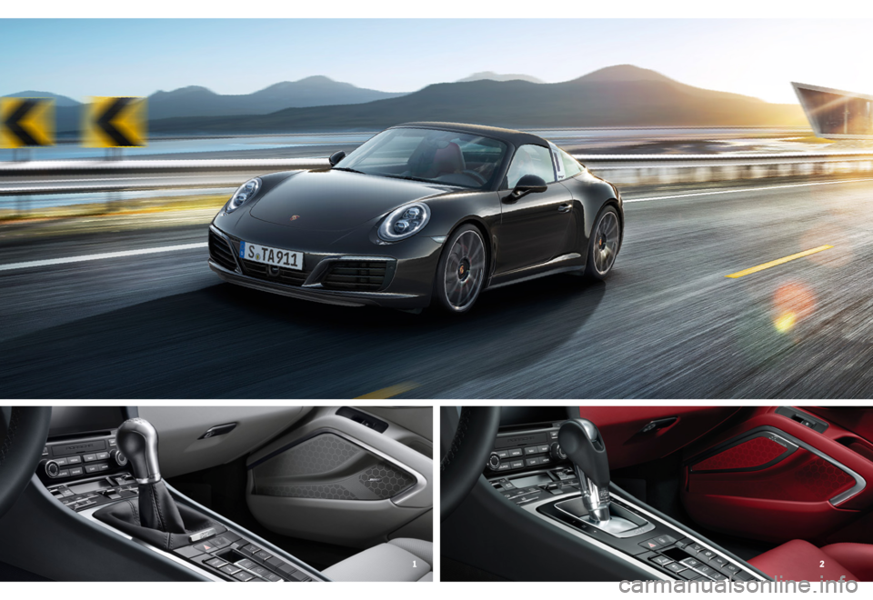 PORSCHE 911 CARRERA 4S 2015 6.G Information Manual 12  