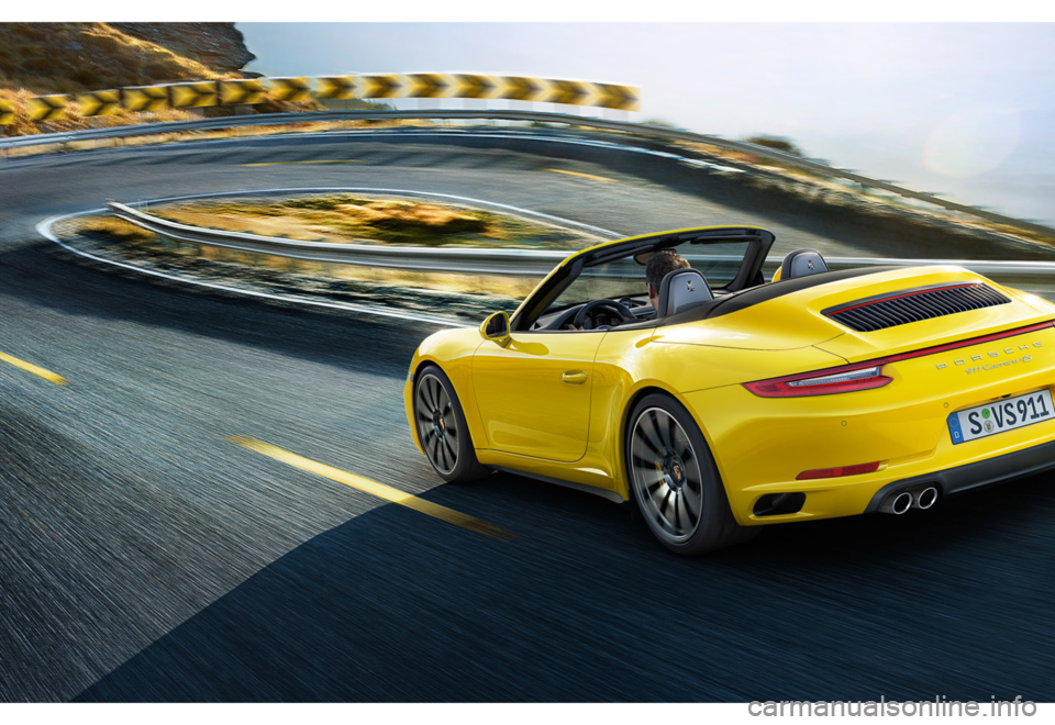 PORSCHE 911 CARRERA 4S 2015 6.G Information Manual 