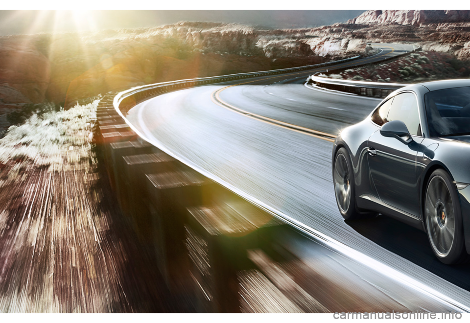 PORSCHE 911 CARRERA 4S 2015 6.G Information Manual 