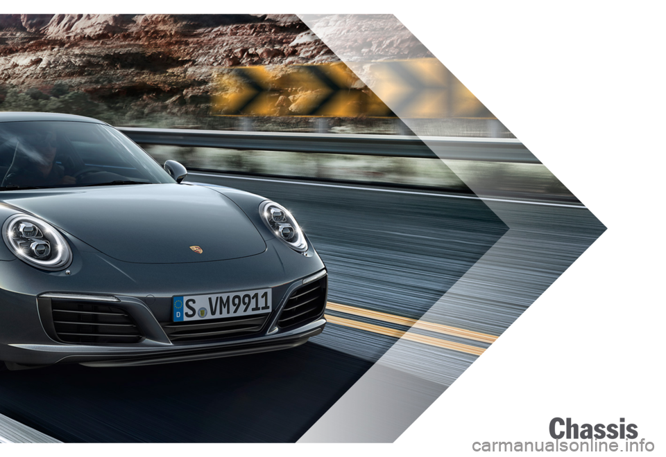 PORSCHE 911 CARRERA 4S 2015 6.G Information Manual Chassis 
