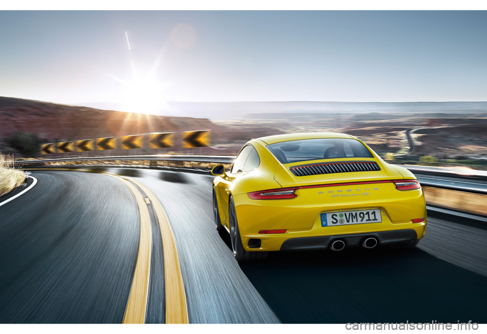 PORSCHE 911 CARRERA 4S 2015 6.G Information Manual 