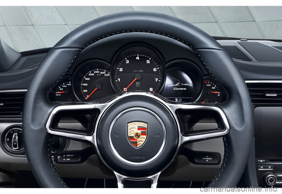 PORSCHE 911 CARRERA 4S 2015 6.G Information Manual 