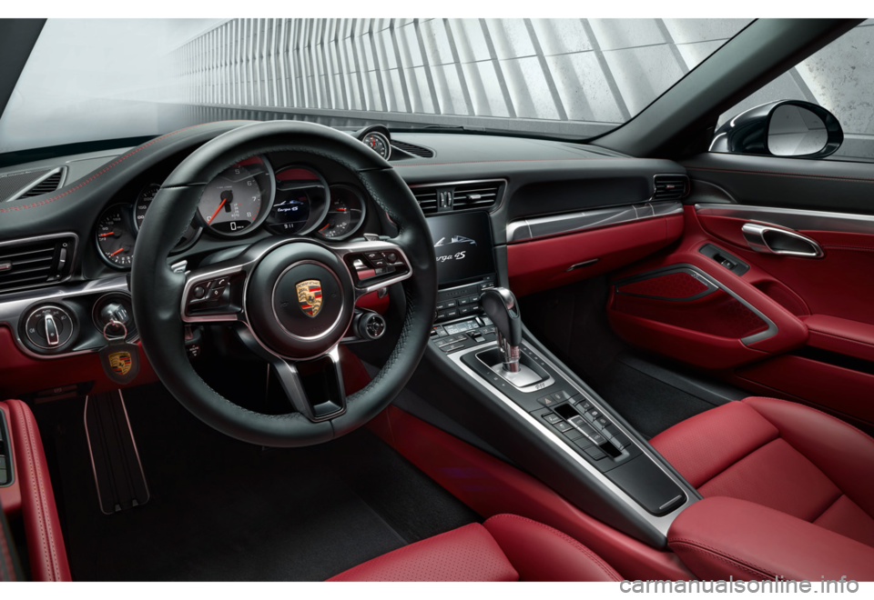 PORSCHE 911 CARRERA 4S 2015 6.G Information Manual 