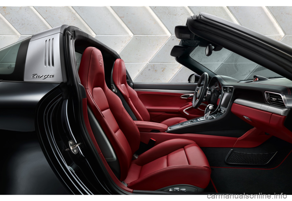 PORSCHE 911 CARRERA 4S 2015 6.G Information Manual 