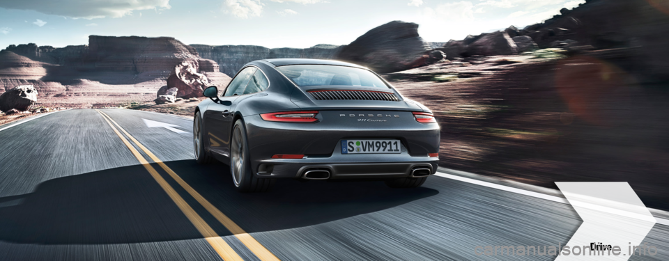 PORSCHE 911 CARRERA S 2015 6.G Information Manual Drive PORSCHE 911 CARRERA S 2015 6.G Information Manual Drive