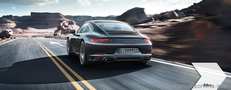 PORSCHE 911 CARRERA S 2015 6.G Information Manual  Drive  