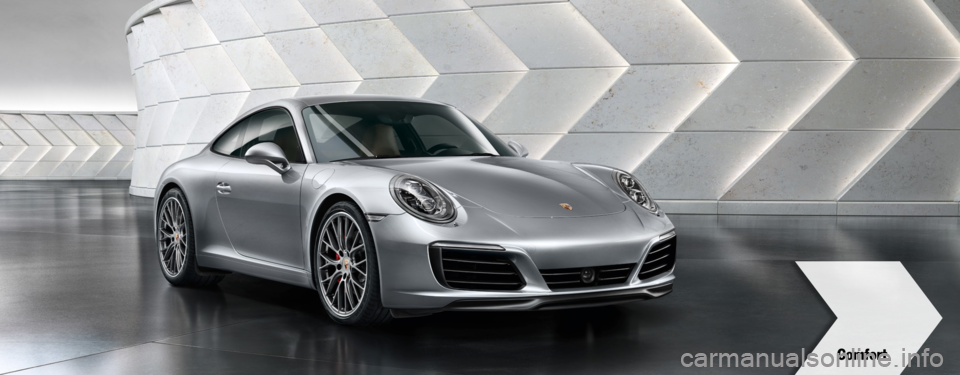 PORSCHE 911 CARRERA S 2015 6.G Information Manual Comfort PORSCHE 911 CARRERA S 2015 6.G Information Manual Comfort