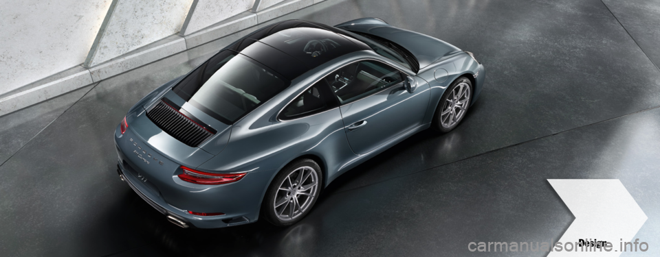 PORSCHE 911 CARRERA S 2015 6.G Information Manual Design  