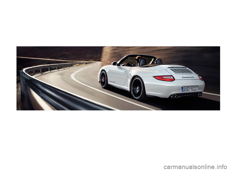 PORSCHE 911 GTS 2010 5.G Information Manual PORSCHE 911 GTS 2010 5.G Information Manual