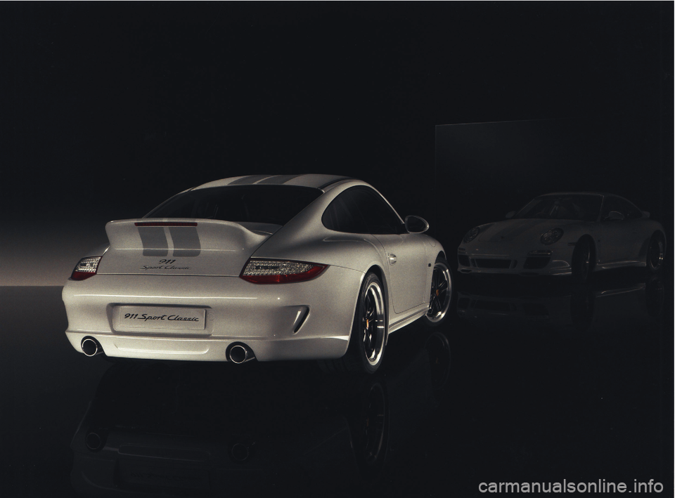 PORSCHE 911 SPORT CLASSIC 2009 5.G Information Manual PORSCHE 911 SPORT CLASSIC 2009 5.G Information Manual