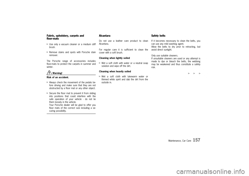 PORSCHE 911 TURBO 2003 4.G Owners Manual -$	  	  	 %
!#F
$
!!
)&	>   % +& (& 
	
.& (&  !  
