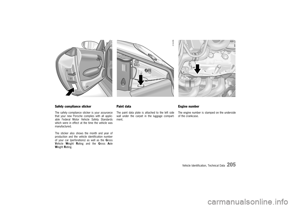 PORSCHE 911 TURBO 2003 4.G Owners Manual 	


! 
 " 
	  
 



 
   " 
  6
 H .
 7 
 

   