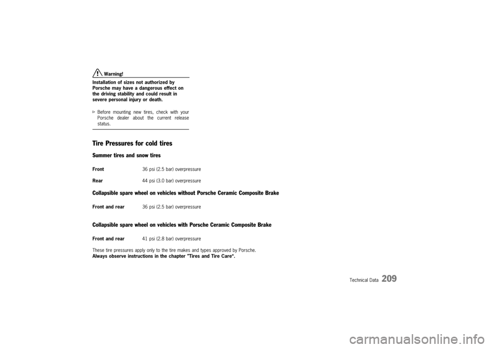 PORSCHE 911 TURBO 2003 4.G Owners Manual -%.
/

  
 
 

 $&
0
&1
%






 1% 
$
&   

 

1

 
 2&  

#
!

 

 
