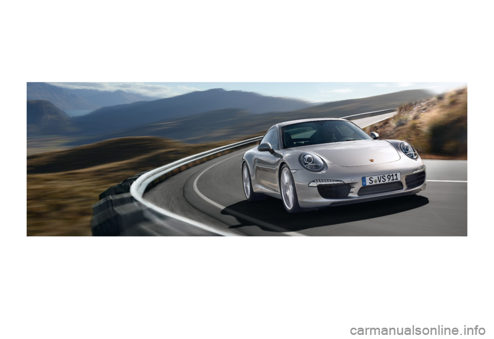 PORSCHE 911 CARRERA 2011 6.G Information Manual PORSCHE 911 CARRERA 2011 6.G Information Manual