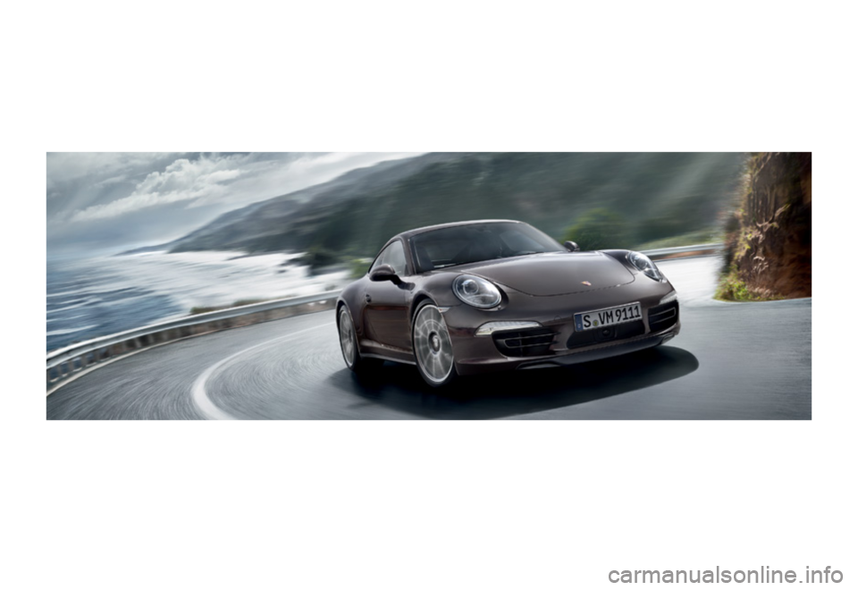 PORSCHE 911 CARRERA 2013 6.G Information Manual PORSCHE 911 CARRERA 2013 6.G Information Manual