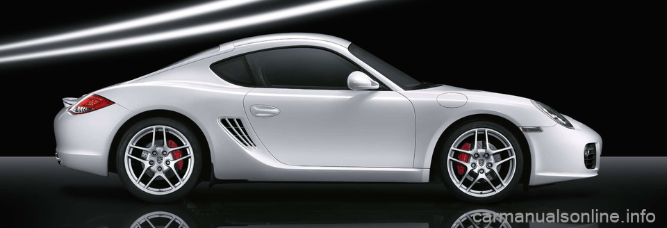 PORSCHE CAYMAN S 2010 1.G Information Manual PORSCHE CAYMAN S 2010 1.G Information Manual
