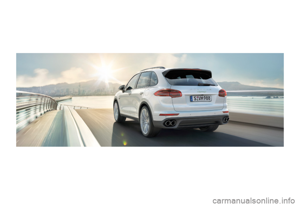 PORSCHE CAYNNE 2014 2.G Information Manual PORSCHE CAYNNE 2014 2.G Information Manual