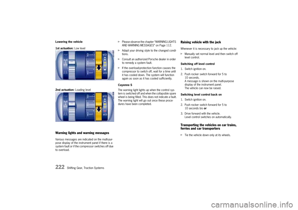 PORSCHE CAYNNE S 2004 1.G Owners Manual 
;	"

; 9$	
#
!"!
=



 E
/$!$
>



 E
$!$
B					M


	$11

