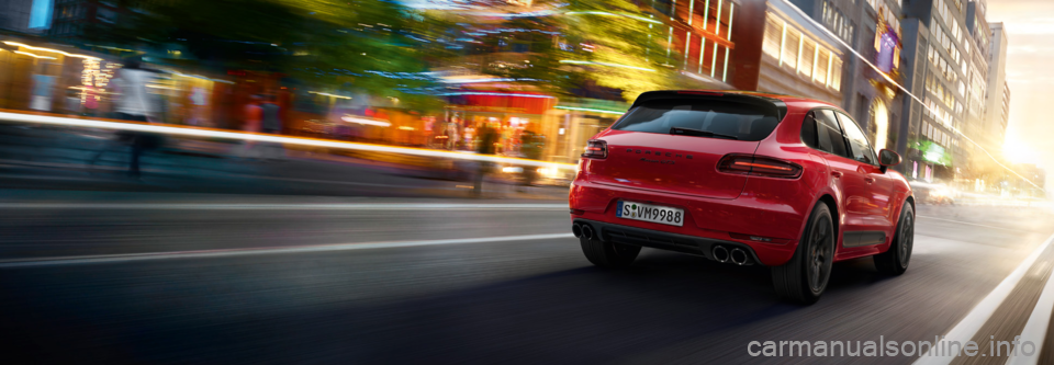 PORSCHE MACAN GTS 2015 1.G Information Manual PORSCHE MACAN GTS 2015 1.G Information Manual