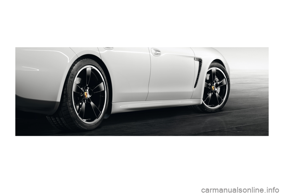 PORSCHE PANAMERA EXCLUSIVE 2014 1.G Information Manual 