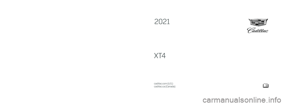 CADILLAC XT4 2021  Owners Manual 