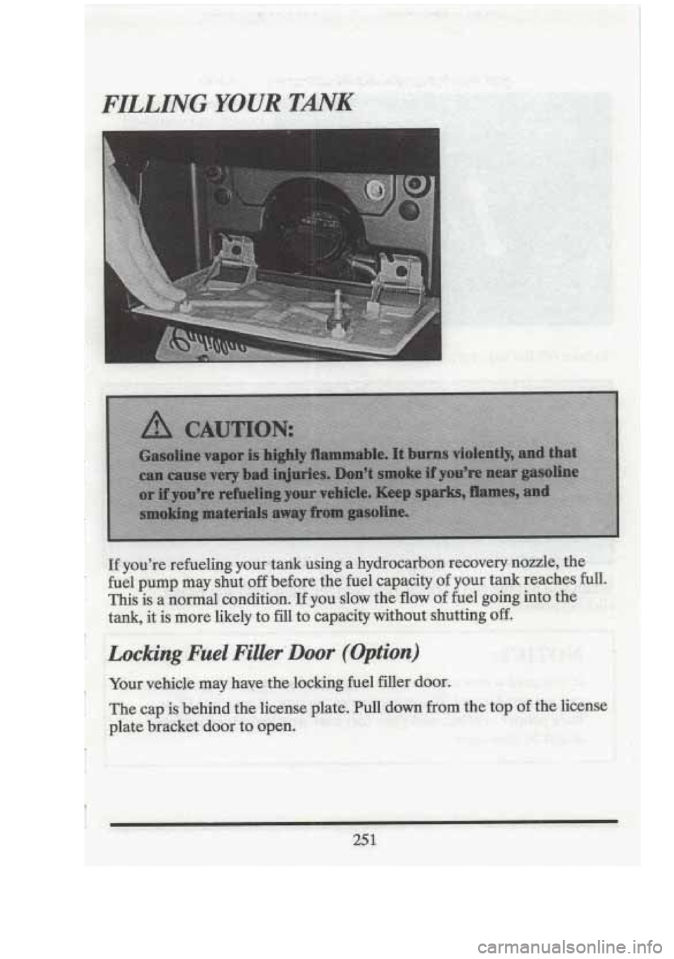 CADILLAC FLEETWOOD 1994 Owners Manual .. I CADILLAC FLEETWOOD 1994 Owners Manual .. I