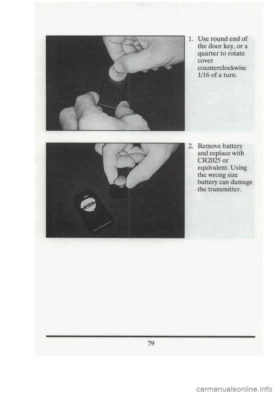 CADILLAC FLEETWOOD 1994 Owners Manual n CADILLAC FLEETWOOD 1994 Owners Manual n