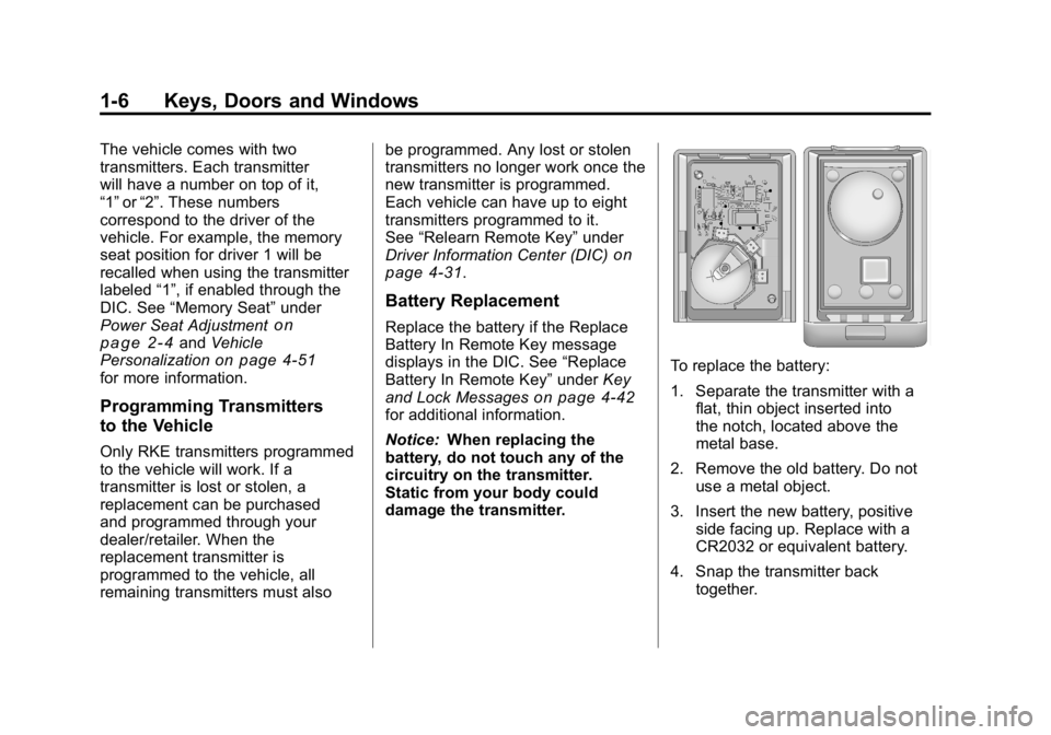 CADILLAC CTS 2010 2.G User Guide 