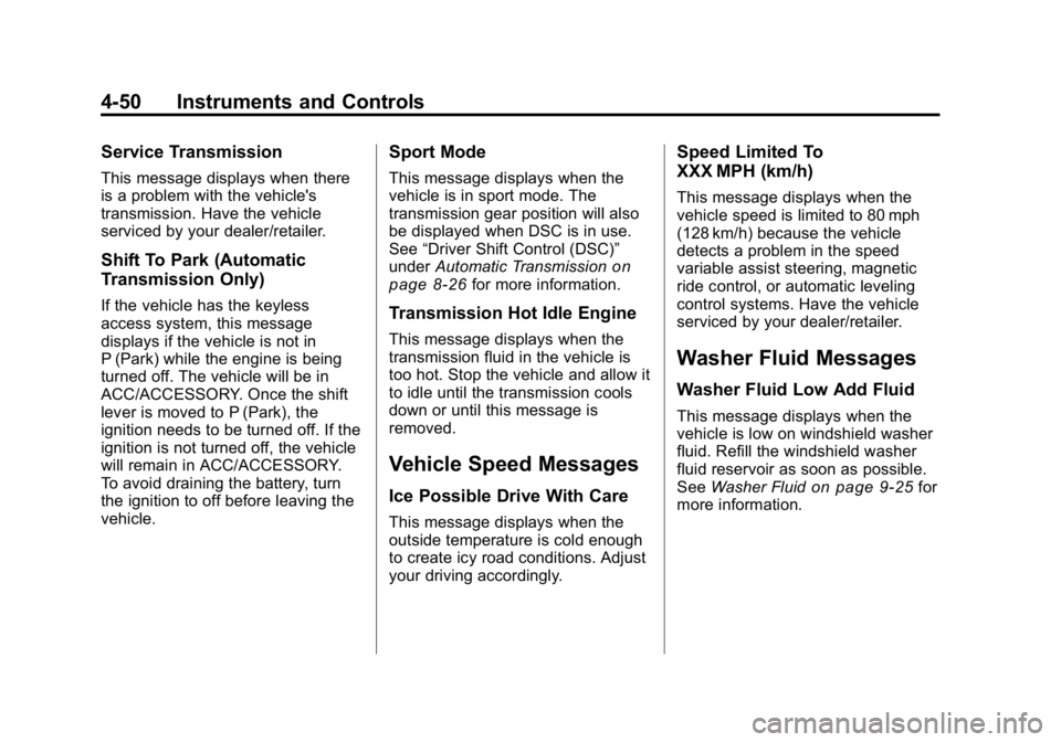 CADILLAC CTS 2010 2.G Owners Manual CADILLAC CTS 2010 2.G Owners Manual