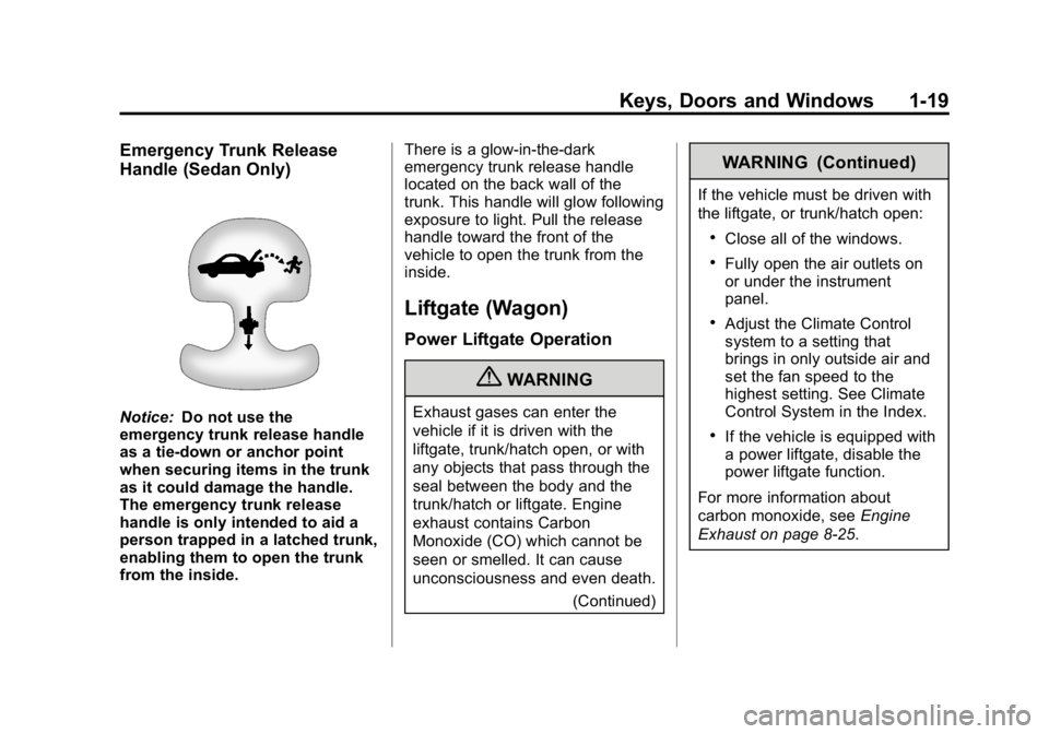 CADILLAC CTS 2010 2.G Owners Manual 