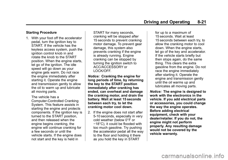 CADILLAC CTS 2010 2.G Owners Manual 